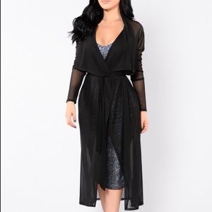 Long Black Cardigan 🖤